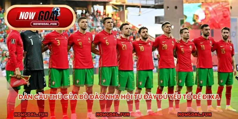 Dàn cầu thủ của Bồ Đào Nha đang hội tụ đầy đủ yếu tố để đi xa