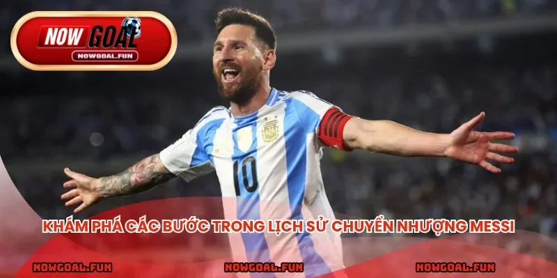 Khám phá các bước trong lịch sử chuyển nhượng Messi