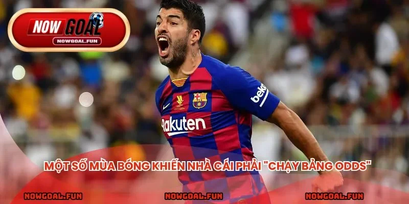Một số mùa bóng khiến nhà cái phải "chạy bảng odds"