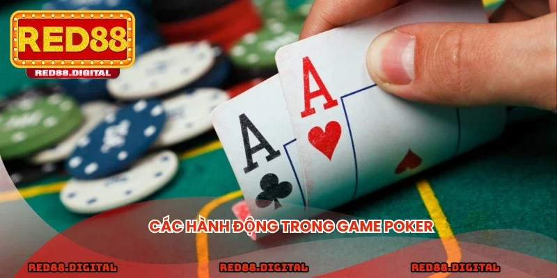 Các hành động trong game Poker
